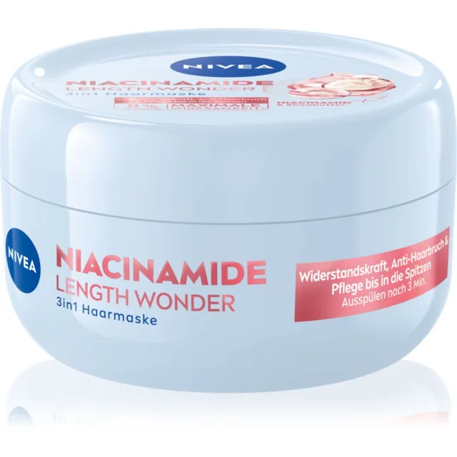 NIVEA Length Wonder obnovující a posilující maska na vlasy 200 ml