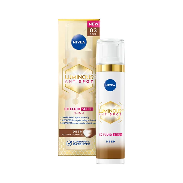 Nivea Luminous SPF30 Deep CC krém 40 ml