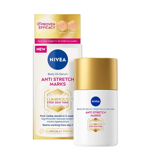 Nivea Luminous tělové olejové sérum 100 ml
