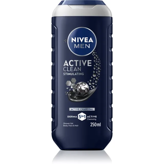 NIVEA MEN Active Clean sprchový gel pro muže 250 ml