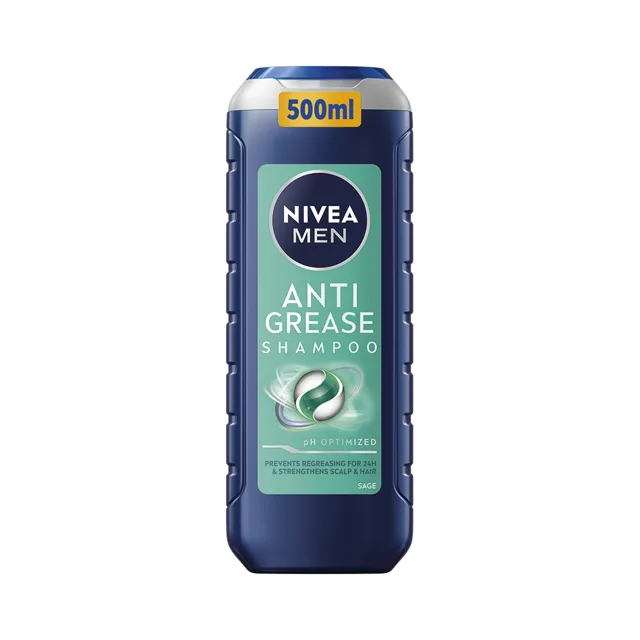 Nivea Men Anti Grease šampon na mastné vlasy 500 ml