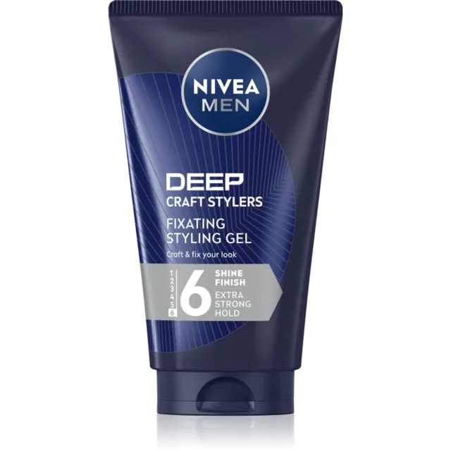 NIVEA MEN Craft Stylers stylingový gel pro hladké a lesklé vlasy 150 ml