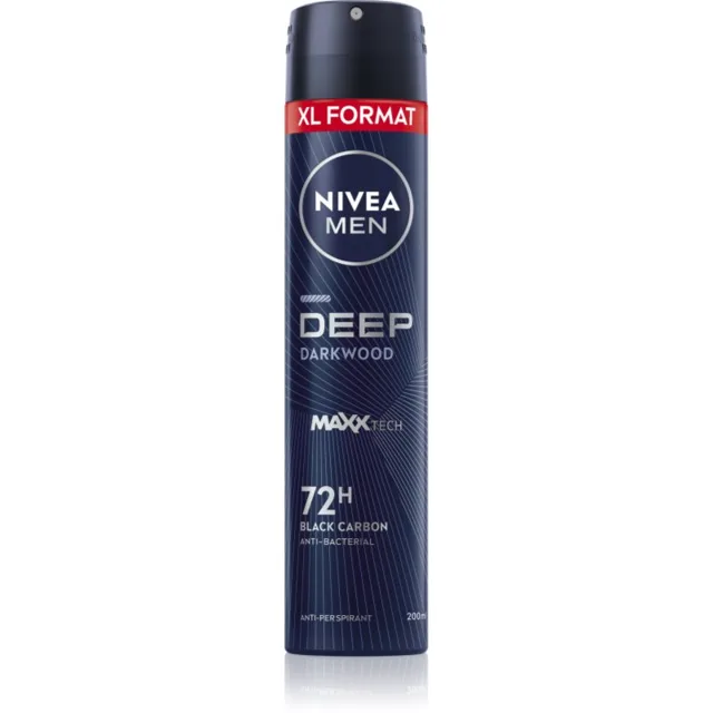 NIVEA MEN Deep antiperspirant ve spreji pro muže 200 ml