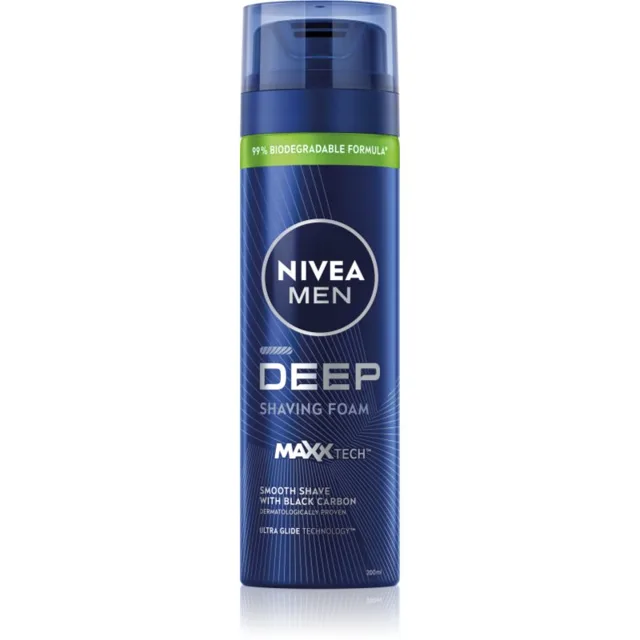 NIVEA MEN Deep pěna na holení pro muže 200 ml