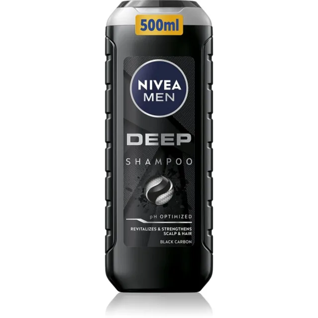 NIVEA MEN Deep posilující šampon 500 ml