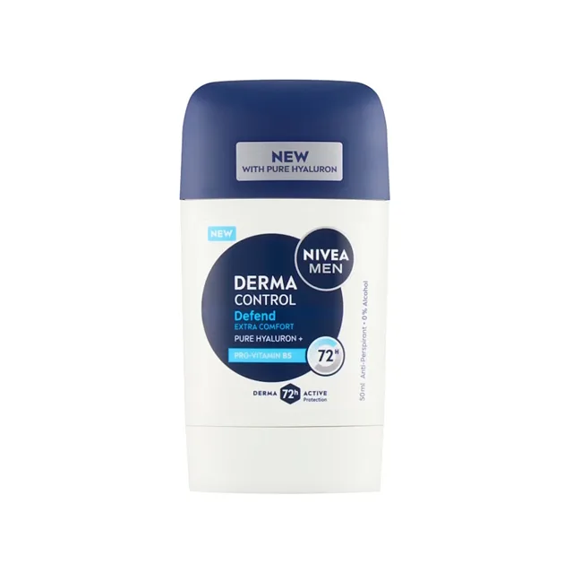 NIVEA Men Derma control defend tuhý antiperspirant 50 ml