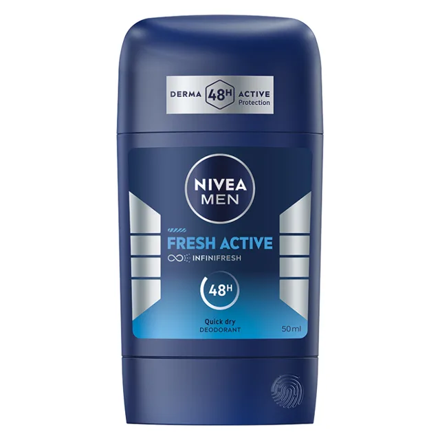 NIVEA Men Fresh Active tuhý deodorant 50 ml