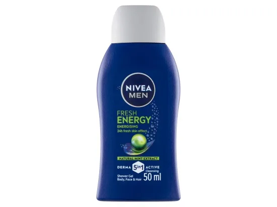 Nivea Men Fresh Energy 5 v 1 sprchový gel 50 ml