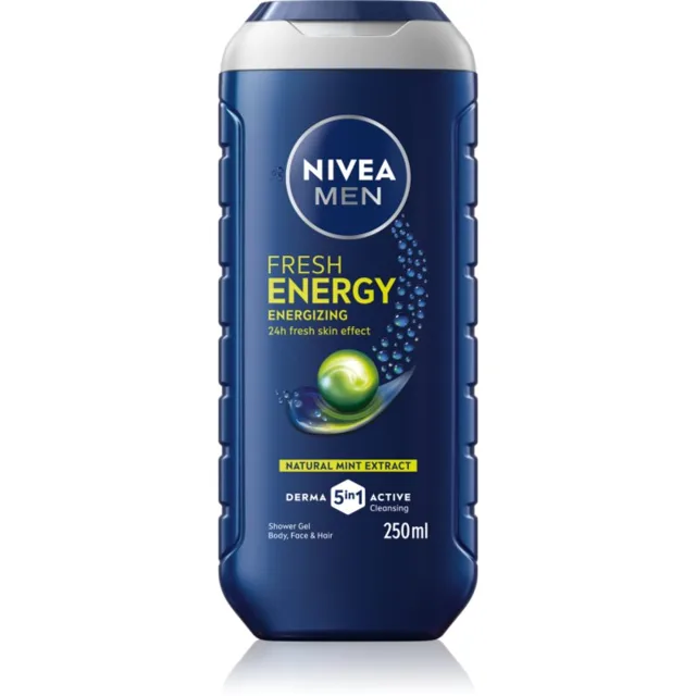 NIVEA MEN Fresh Energy sprchový gel pro muže 250 ml