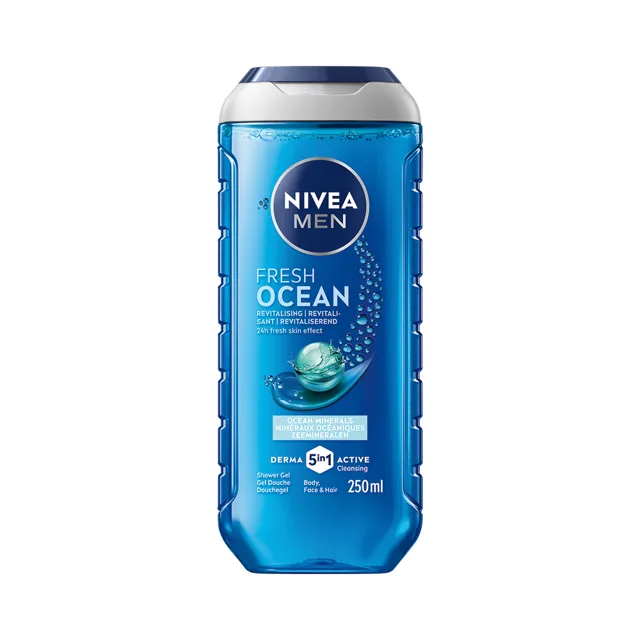 Nivea Men Fresh Ocean 5v1 sprchový gel 250 ml
