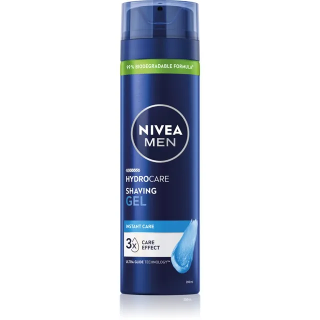 NIVEA MEN Hydrocare gel na holení 200 ml