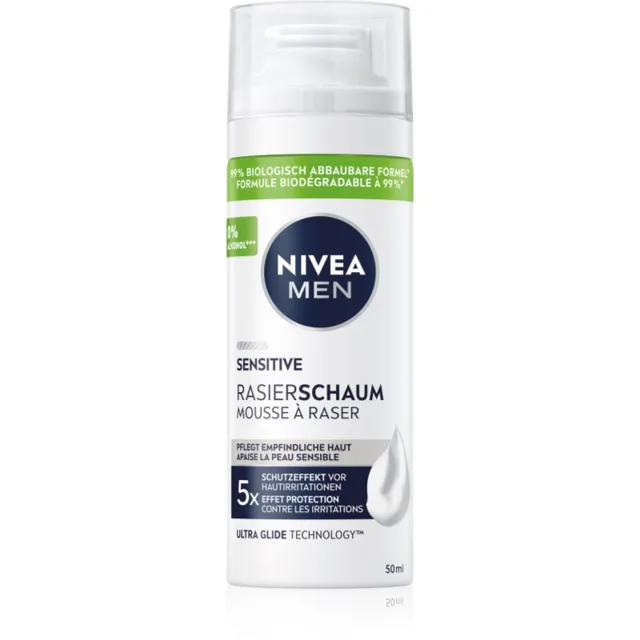 NIVEA MEN Sensitive pěna na holení pro muže 50 ml