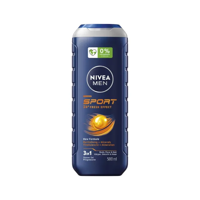 Nivea Men Sport 3v1 sprchový gel 500 ml