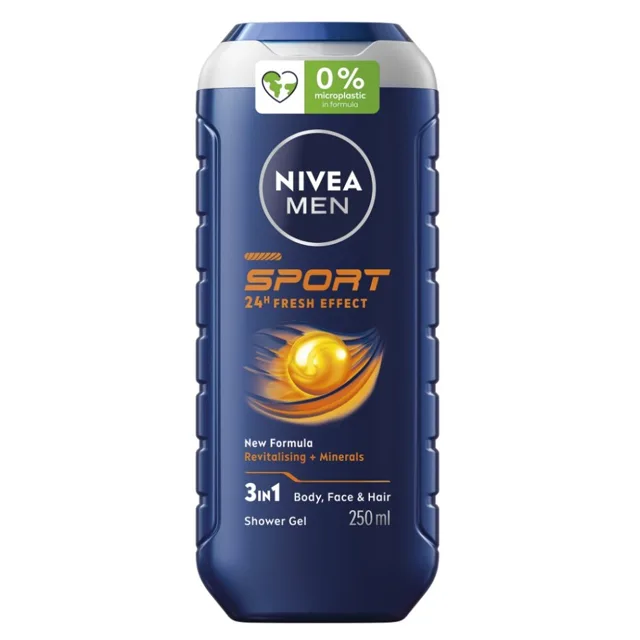 NIVEA Men Sport Sprchový gel 250 ml