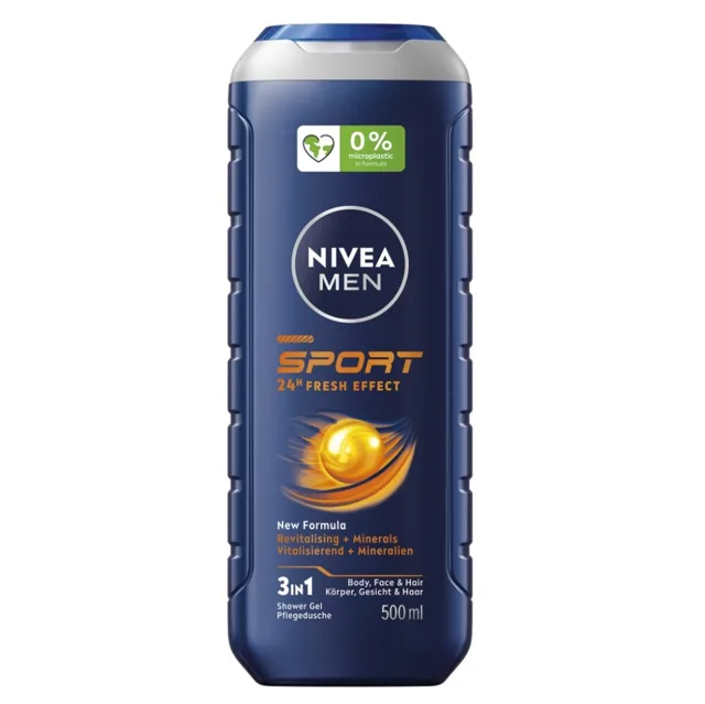 NIVEA Men Sport Sprchový gel 500 ml