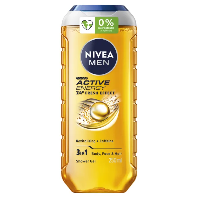NIVEA MEN Sprchový gel pro muže 3 v 1 Active Energy 250ml