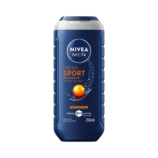 NIVEA MEN Sprchový gel pro muže 3 v 1 Sport 250ml