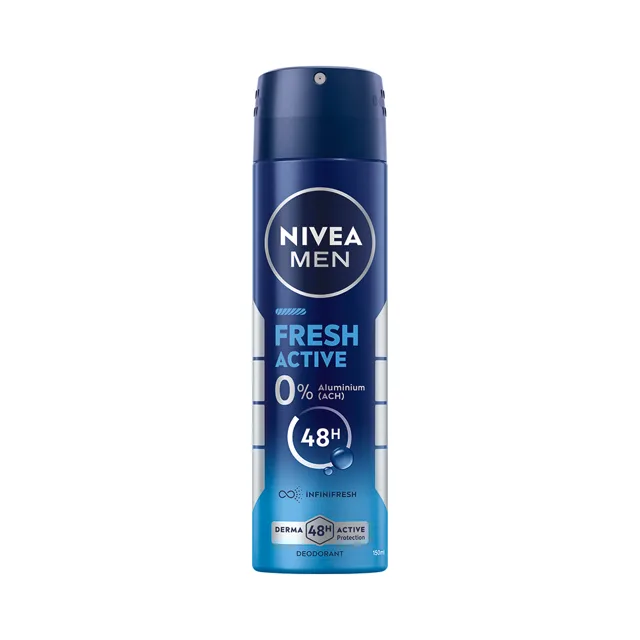 NIVEA MEN Sprej deodorant pro muže Fresh Active 150ml