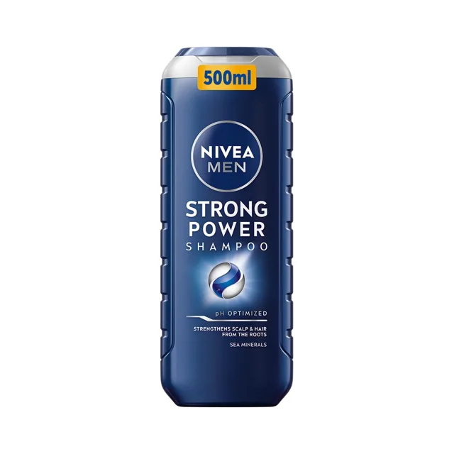 Nivea Men Strong Power šampon pro muže 500 ml