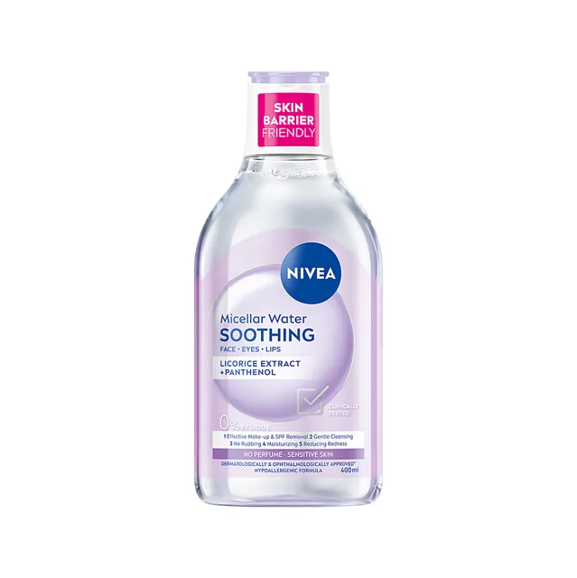 NIVEA  MicellAir Zklidňující micelární voda pro citlivou pleť 400 ml