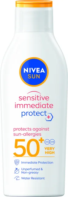 Nivea Ochranné mléko pro citlivou pokožku SPF 50+ Sun Sensitive Protect 200 ml