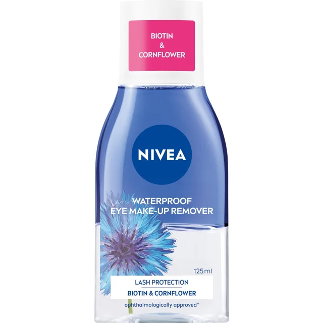 Nivea Odličovač očí a voděodolného make-upu Chamomile (Waterproof Eye Make-Up Remover) 125 ml