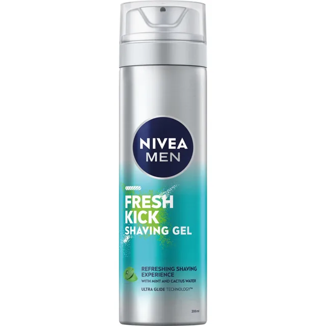 Nivea Osvěžující gel na holení Fresh Kick (Shaving Gel) 200 ml