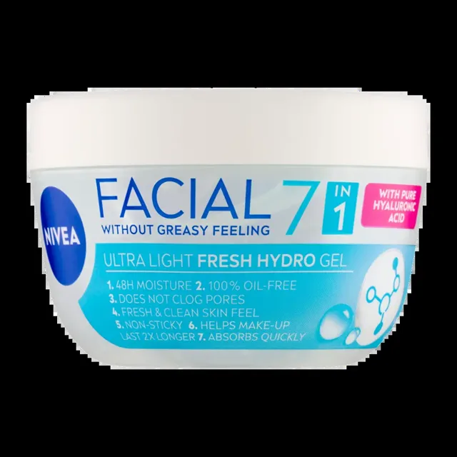 NIVEA Osvěžující hydratační gel Facial 100 ml
