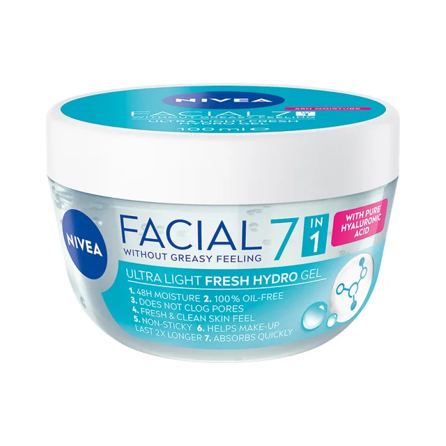 Nivea Osvěžující pleťový gel Facial Hydro Gel Fresh 100 ml