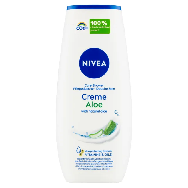 NIVEA Pečující sprchový gel Creme Aloe 250ml