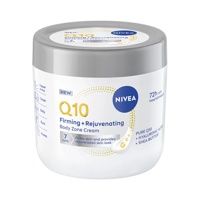 Nivea Q10 Zpevňující remodelační tělový krém 400 ml