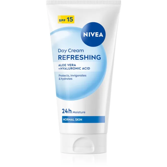 NIVEA Refreshing hydratační denní krém SPF 15 50 ml