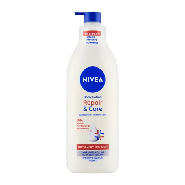 NIVEA Regenerační tělové mléko Repair & Care  400 ml