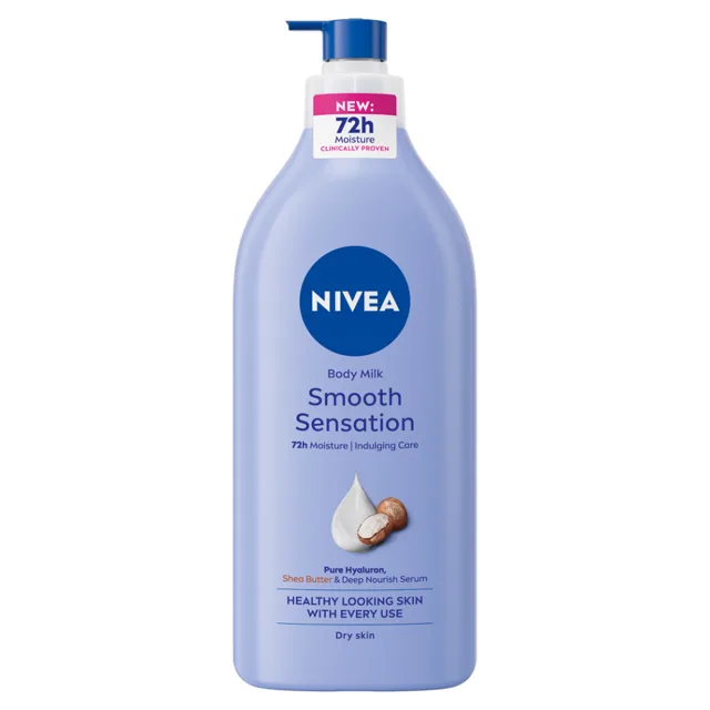 NIVEA Smooth Sensation Krémové tělové mléko 625 ml
