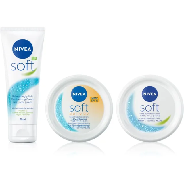 NIVEA Soft sada pro výživu a hydrataci