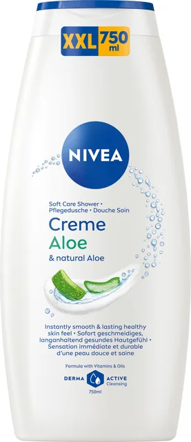 Nivea Sprchový gel Creme Aloe (Shower Gel) 750 ml