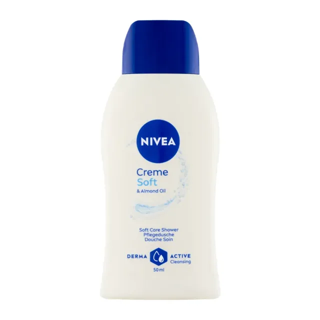 NIVEA Sprchový gel CremeSoft Mini  50 ml