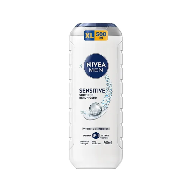 Nivea Sprchový gel pro muže Sensitive 500 ml