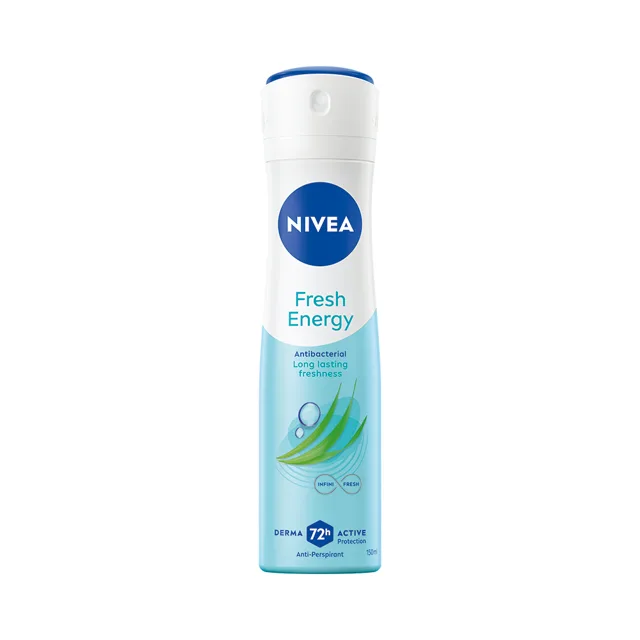 NIVEA Sprej antiperspirant Fresh Energy 150ml