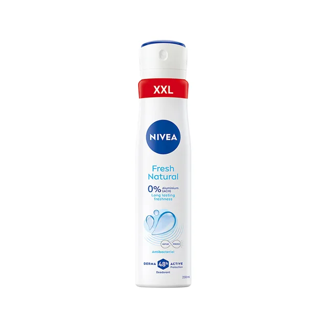 NIVEA Sprej Antiperspirant Fresh Natural 250 ml
