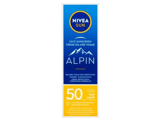 Nivea Sun Alpin pleťový krém na opalování OF 50 50 ml