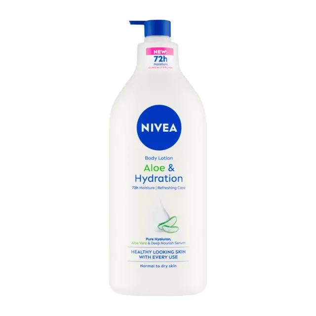 NIVEA Tělové mléko Aloe & Hydration 625 ml