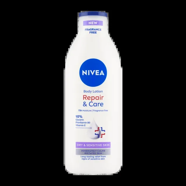 NIVEA Tělové mléko Repair&Care Sensitive 400 ml