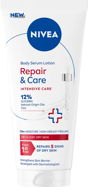 Nivea Tělové sérum Repair & Care Body Serum Lotion 200 ml