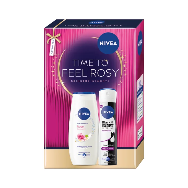 Nivea Time to Feel Rosy box