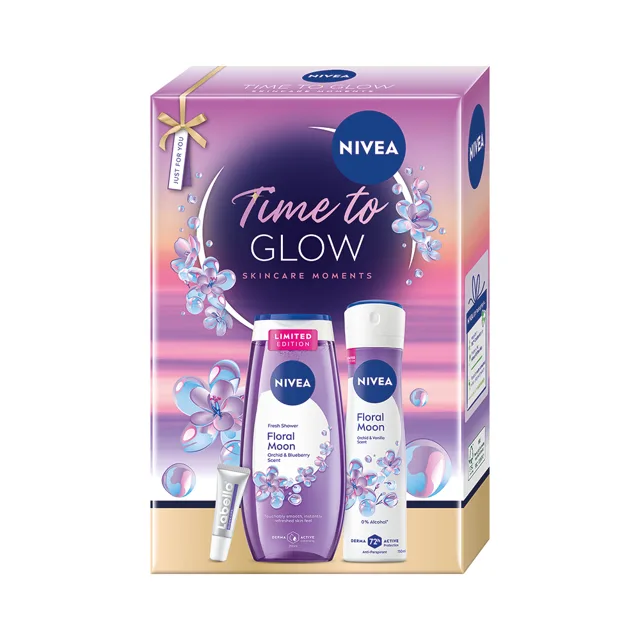 Nivea Time to Glow box