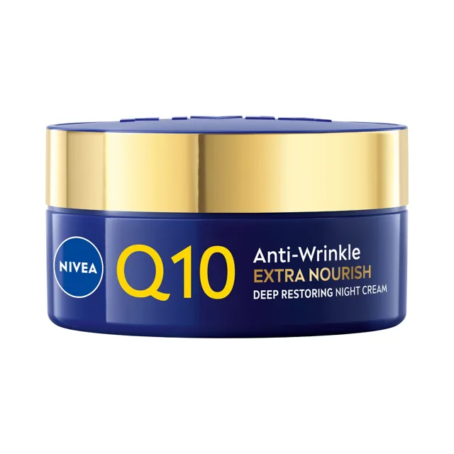 Nivea Výživný noční krém proti vráskám Q10 Power (Anti-Wrinkle Extra Nourishing Night Cream) 50 ml
