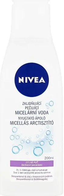 Nivea zklidňující micelární voda 3v1 200 ml