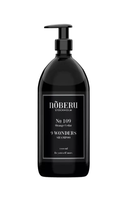 Noberu 9 Wonders Orange &amp; Cedar šampon na krepaté vlasy 1000 ml