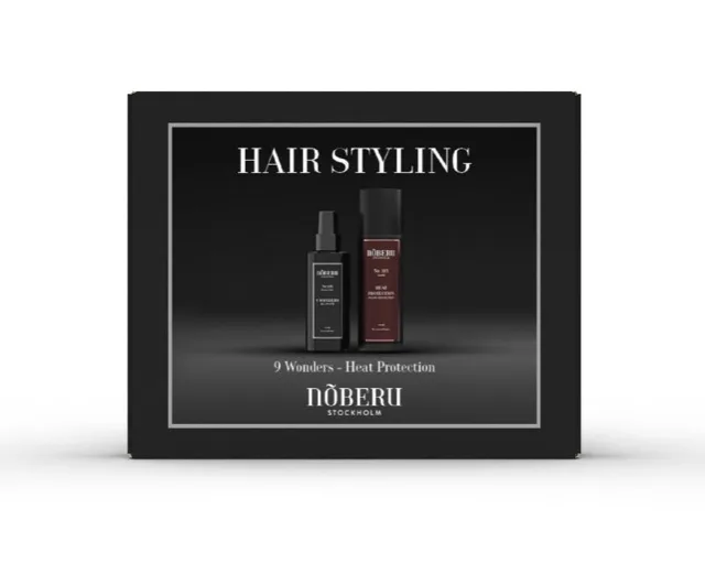 Noberu Hair Styling 9 Wonders All-in-one 200 ml + Amalfi Heat and Color Protection sprej 200 ml dárková sada